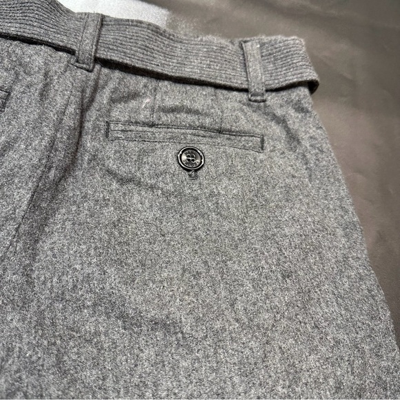 Marc Jacob’s Women’s Sz 4 Wool pleated Bermuda Shorts With Belt A37 - Picture 4 of 7